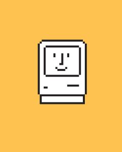 Smiling Computer Graphic