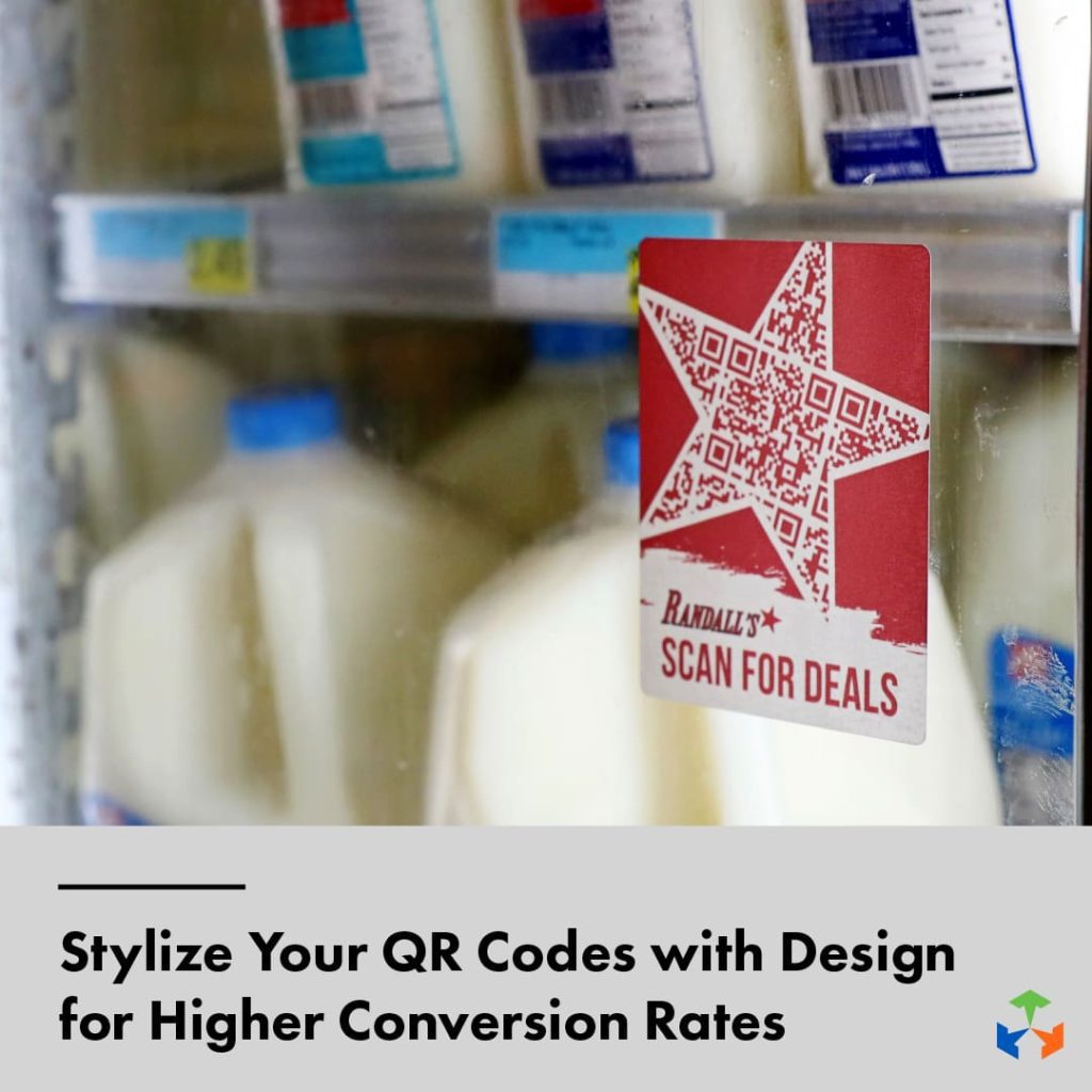 Stylize QR Codes with a Design for Higher Conversion Rates