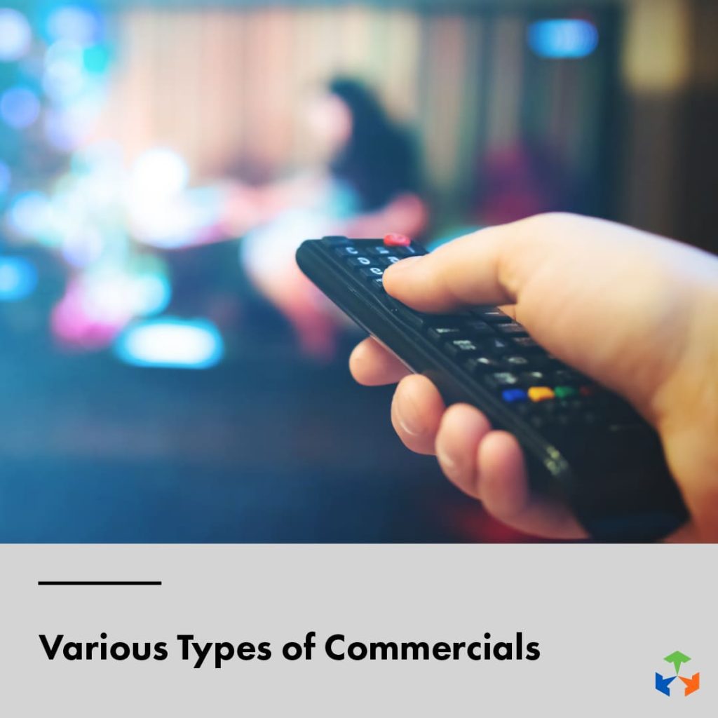 Various Types of Commercials