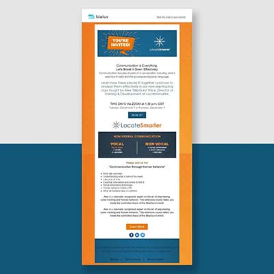 Locate Smarter Email Campaign